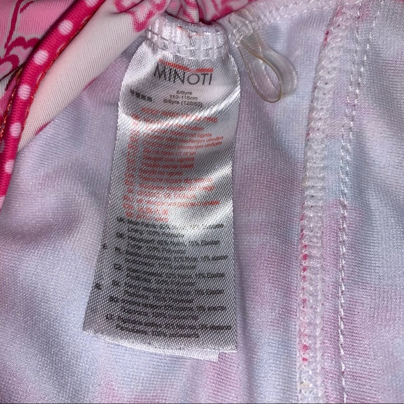 Floral Colorful White Bathing suit Spring Summer Swimsuit Pool - Picture 7 of 12